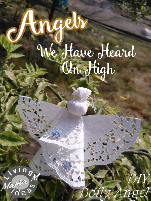 diy tutorial doilies angel 20