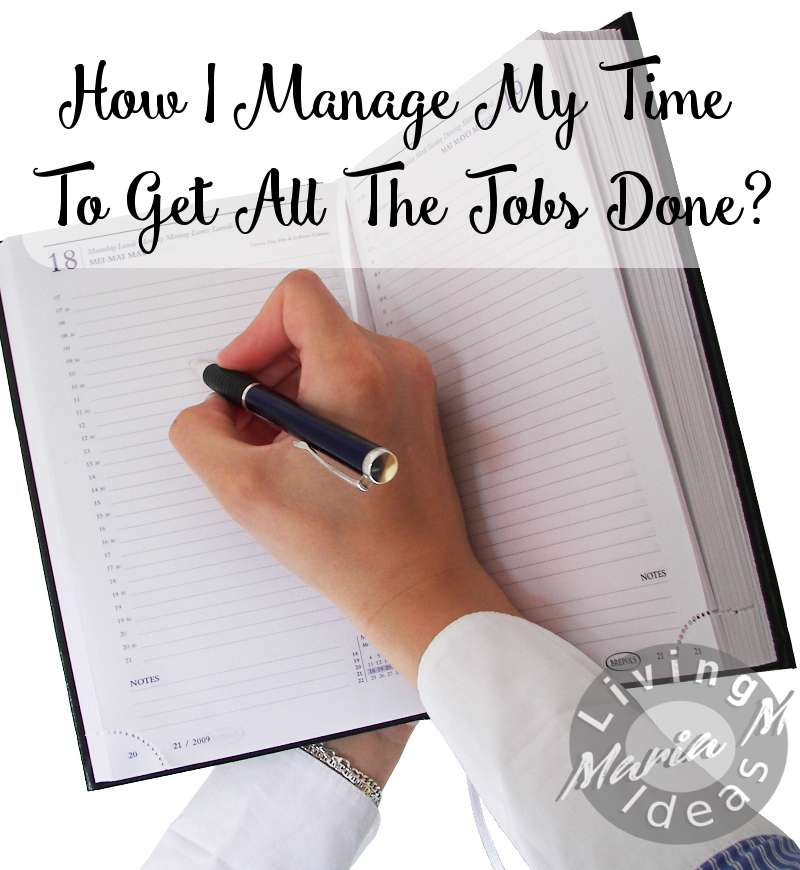 how i manage my time