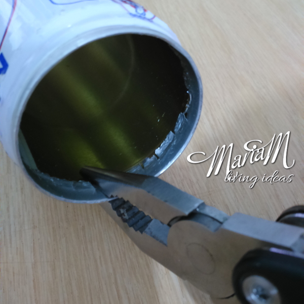 pencil holder leaves diy 3