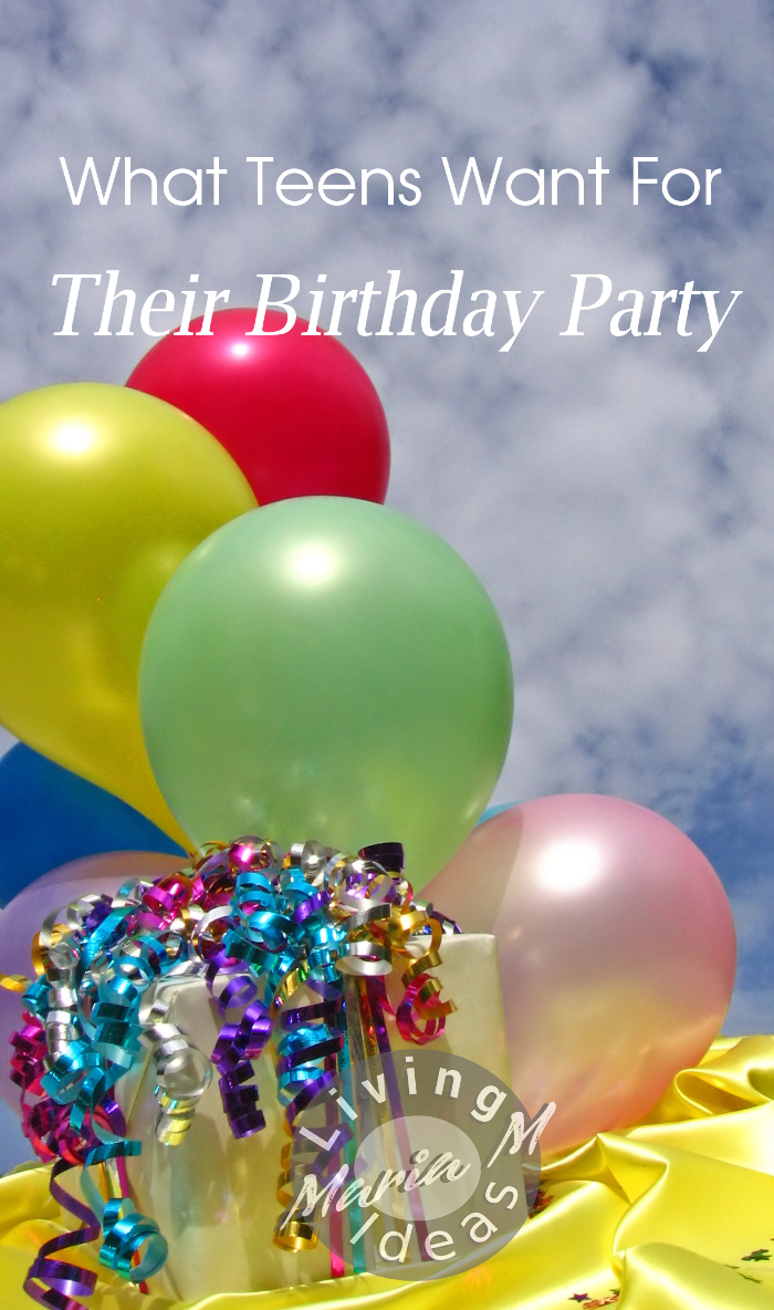 teens birthday party